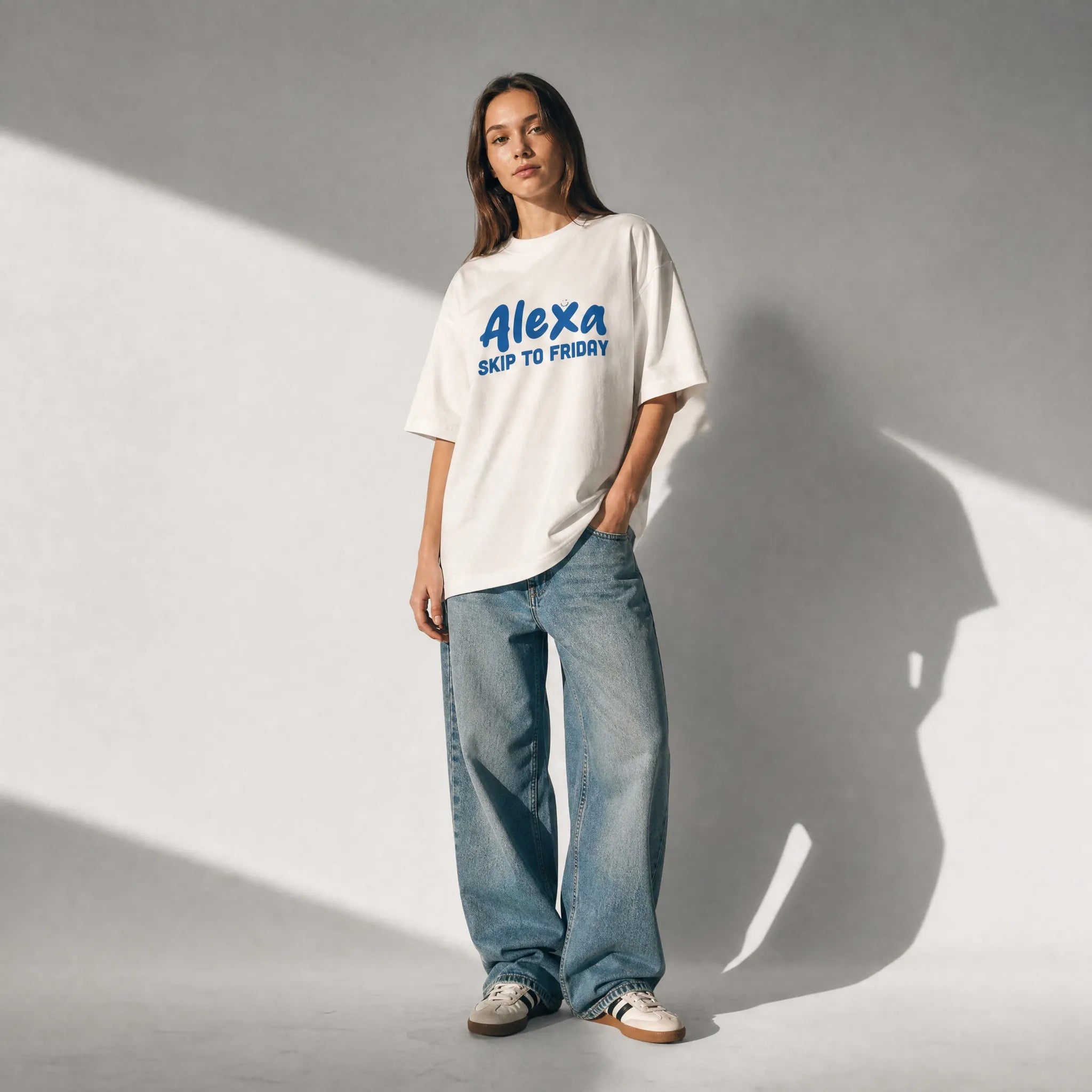 Alexa skip to friday | Oversize T-shirt