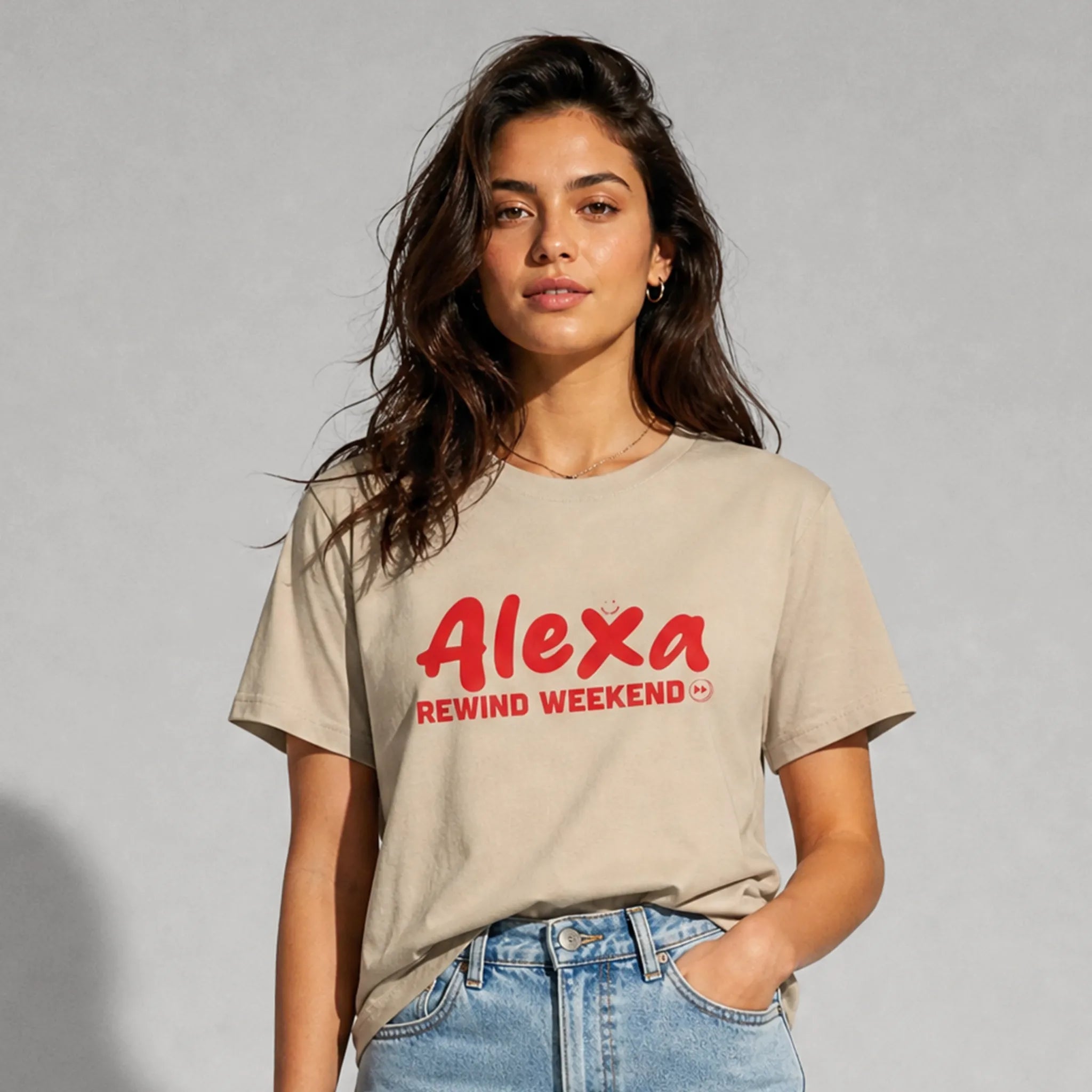 UNISEX T-SHIRT ALEXA REWIND WEEKEND
