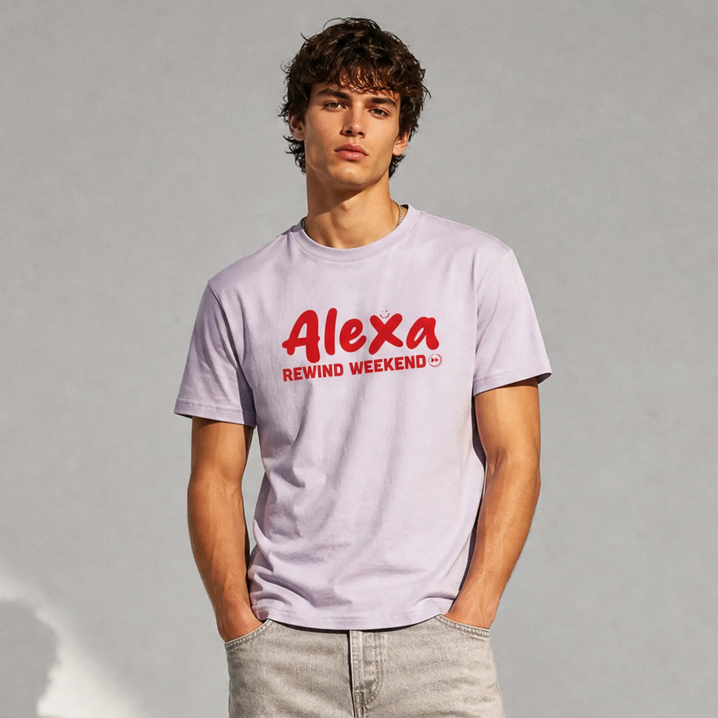 UNISEX T-SHIRT ALEXA REWIND WEEKEND