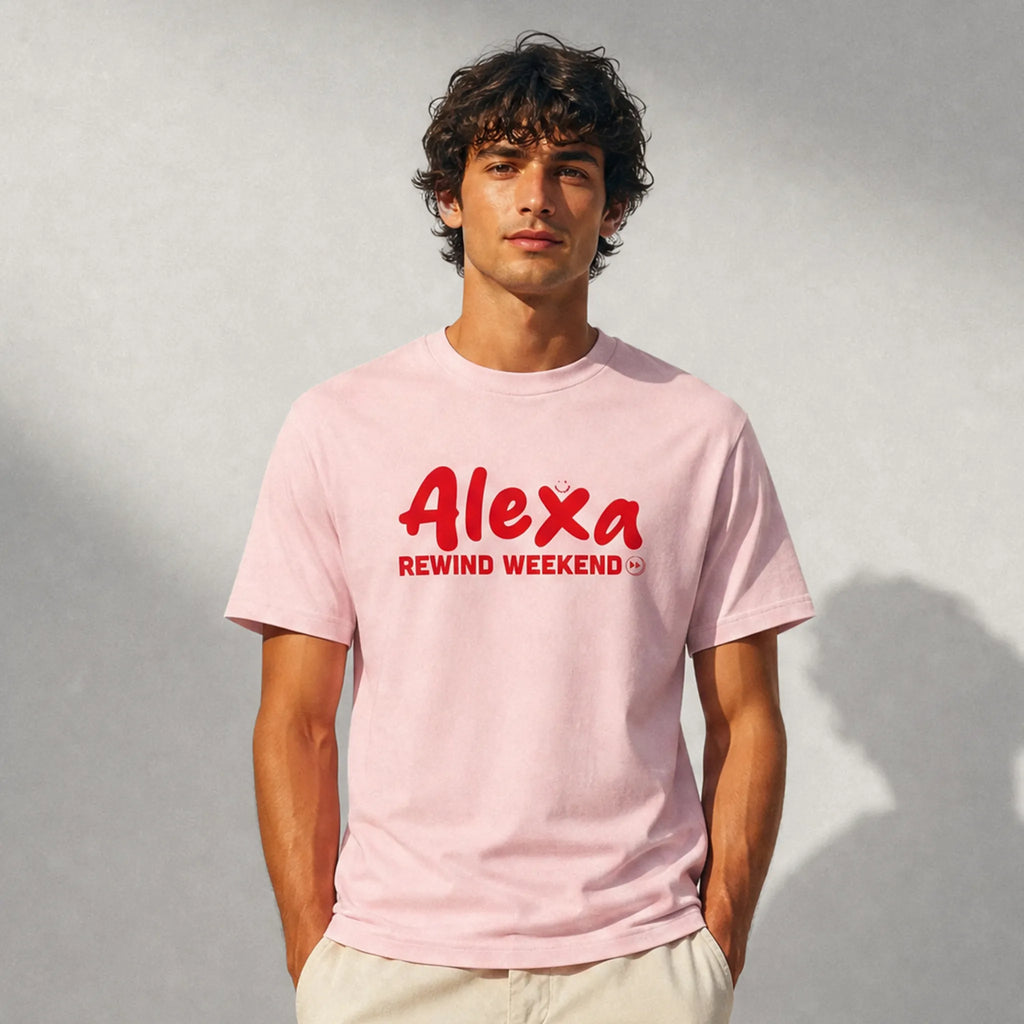 UNISEX T-SHIRT ALEXA REWIND WEEKEND