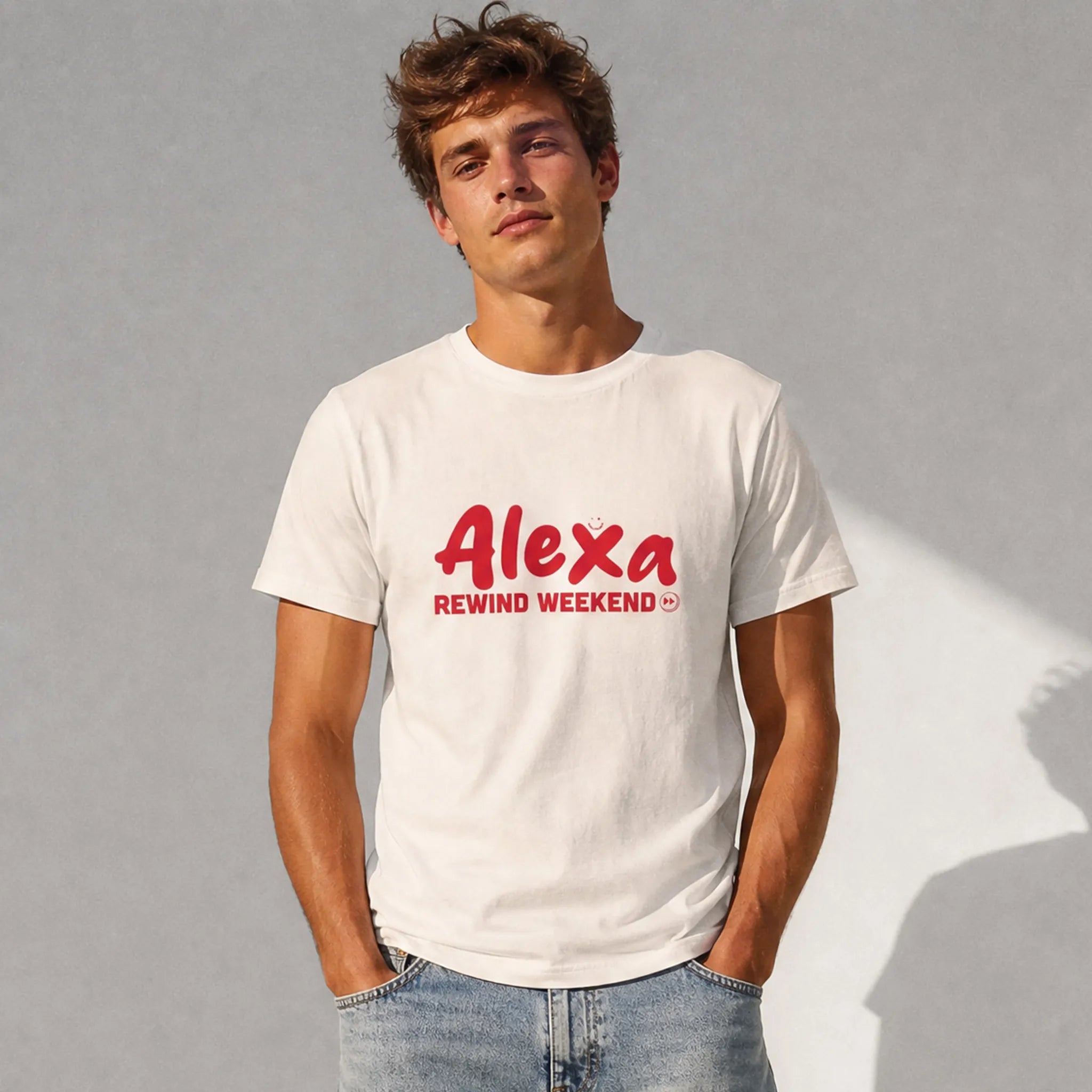 UNISEX T-SHIRT ALEXA REWIND WEEKEND