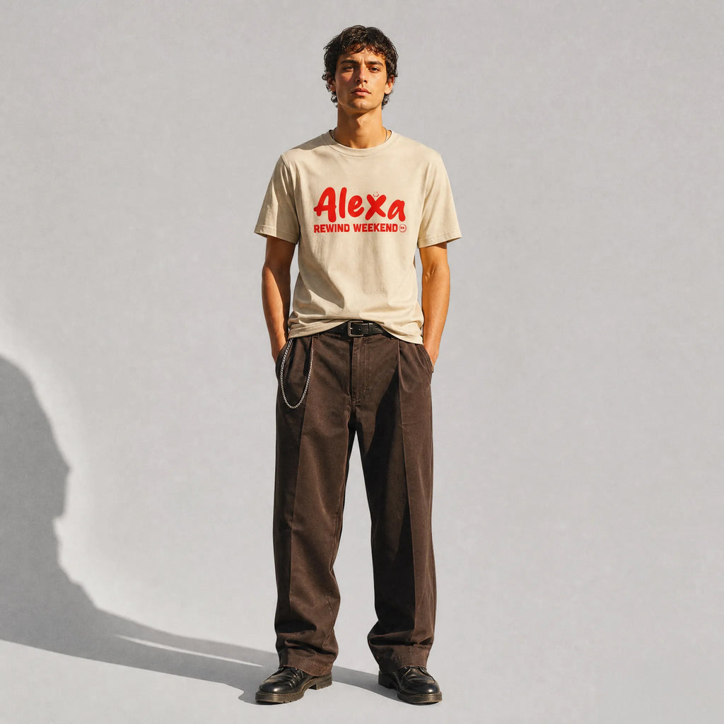 UNISEX T-SHIRT ALEXA REWIND WEEKEND