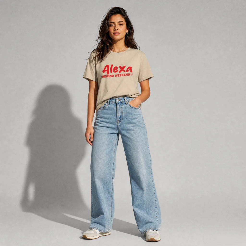 UNISEX T-SHIRT ALEXA REWIND WEEKEND