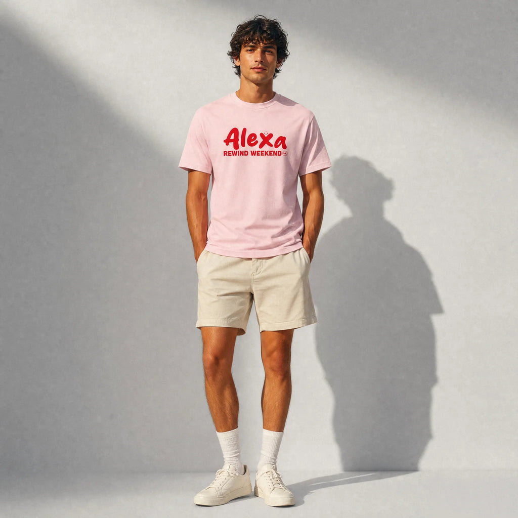 UNISEX T-SHIRT ALEXA REWIND WEEKEND