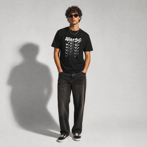 UNISEX T-SHIRT ALLERGIC من الناس "to people"