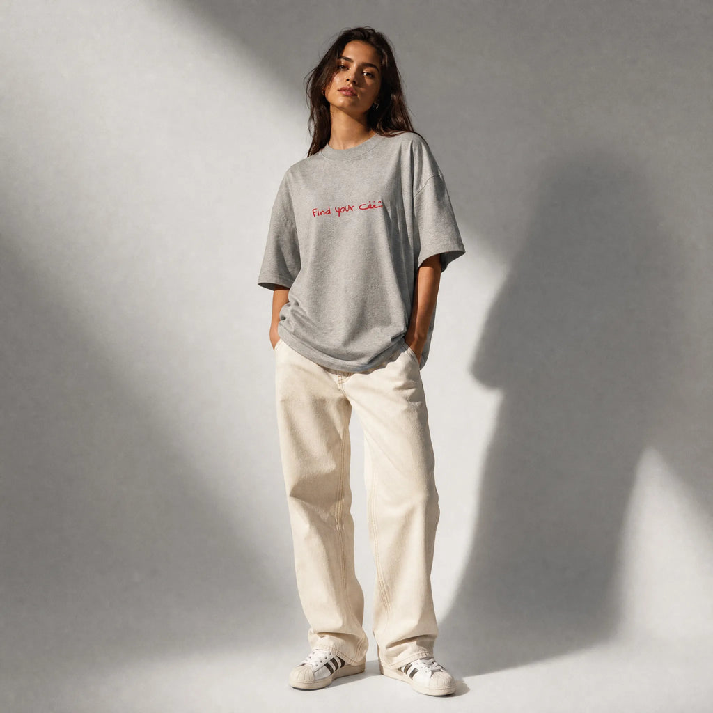 UNISEX "OVERSIZE" T-SHIRT FIND YOUR شغف