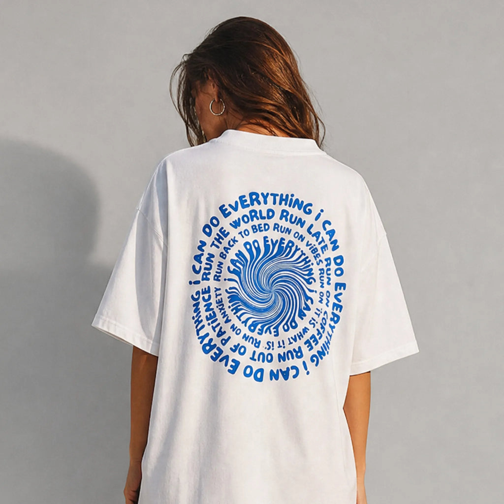 UNISEX OVERSIZE T-SHIRT I CAN DO EVERYTHING