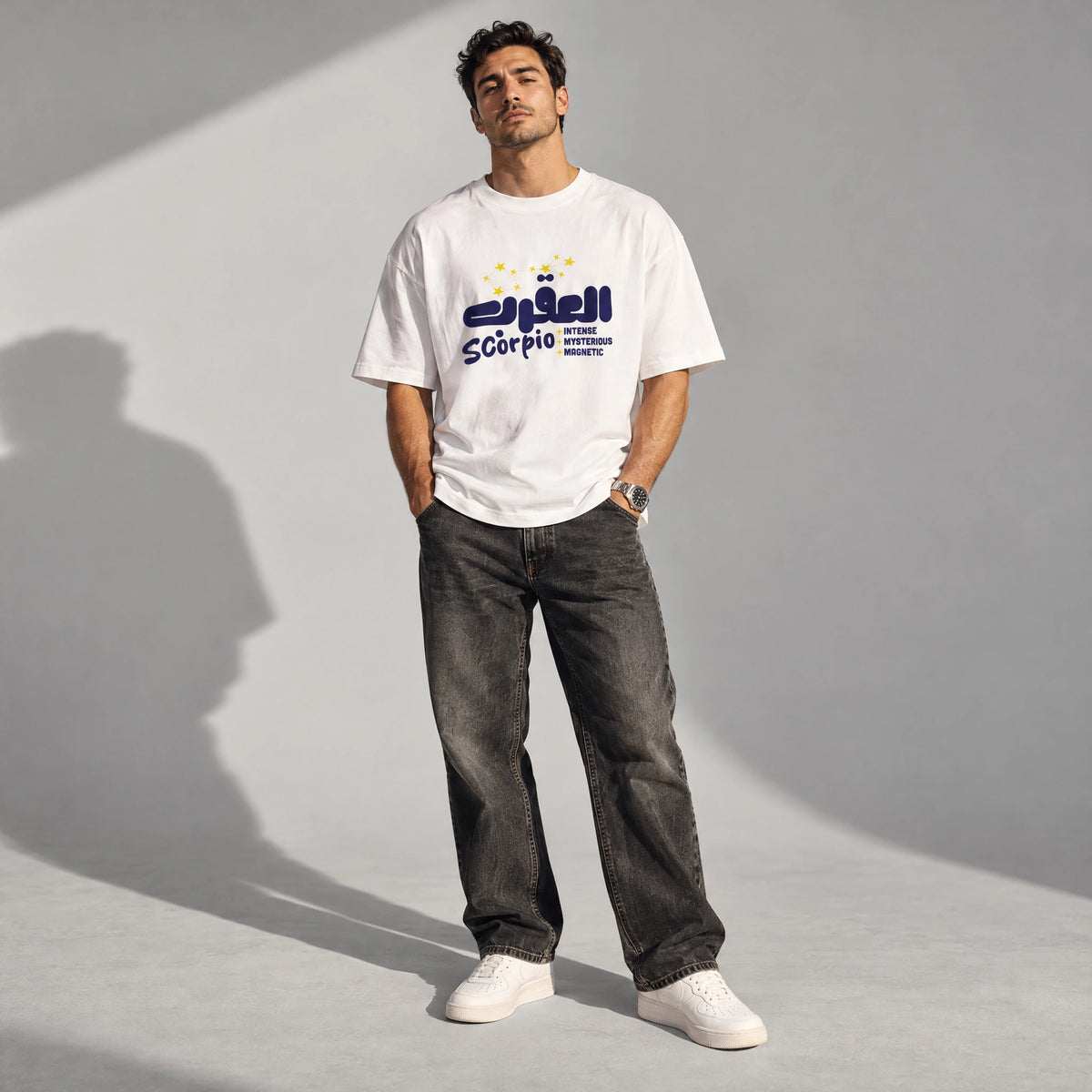 Scorpio, Scorpione, العقرب | Oversize T-shirt