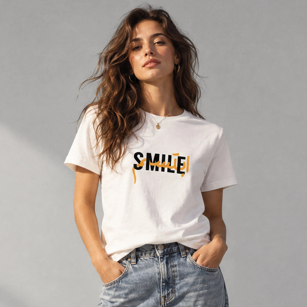 Smile ابتسم | T-shirt