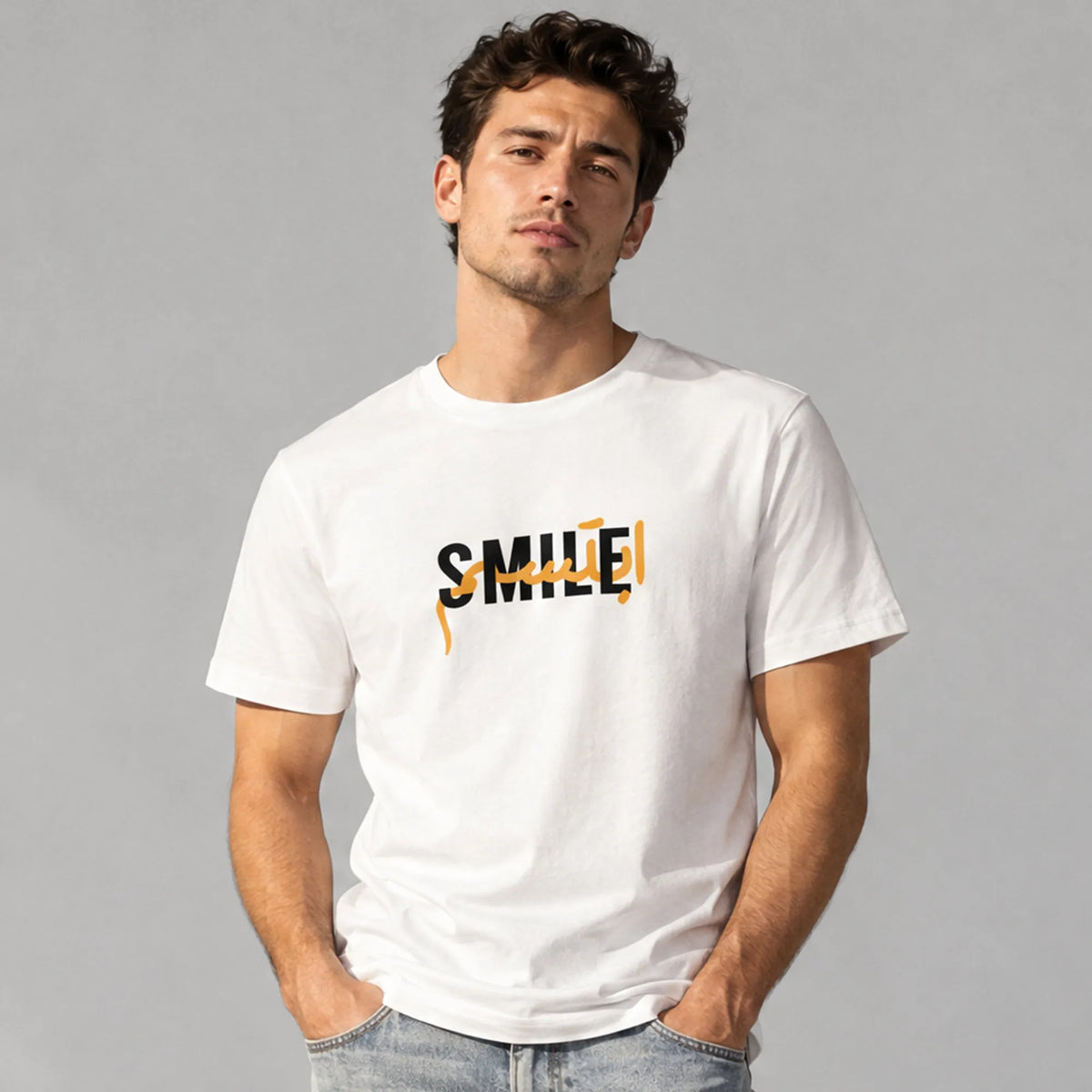 Smile ابتسم | T-shirt
