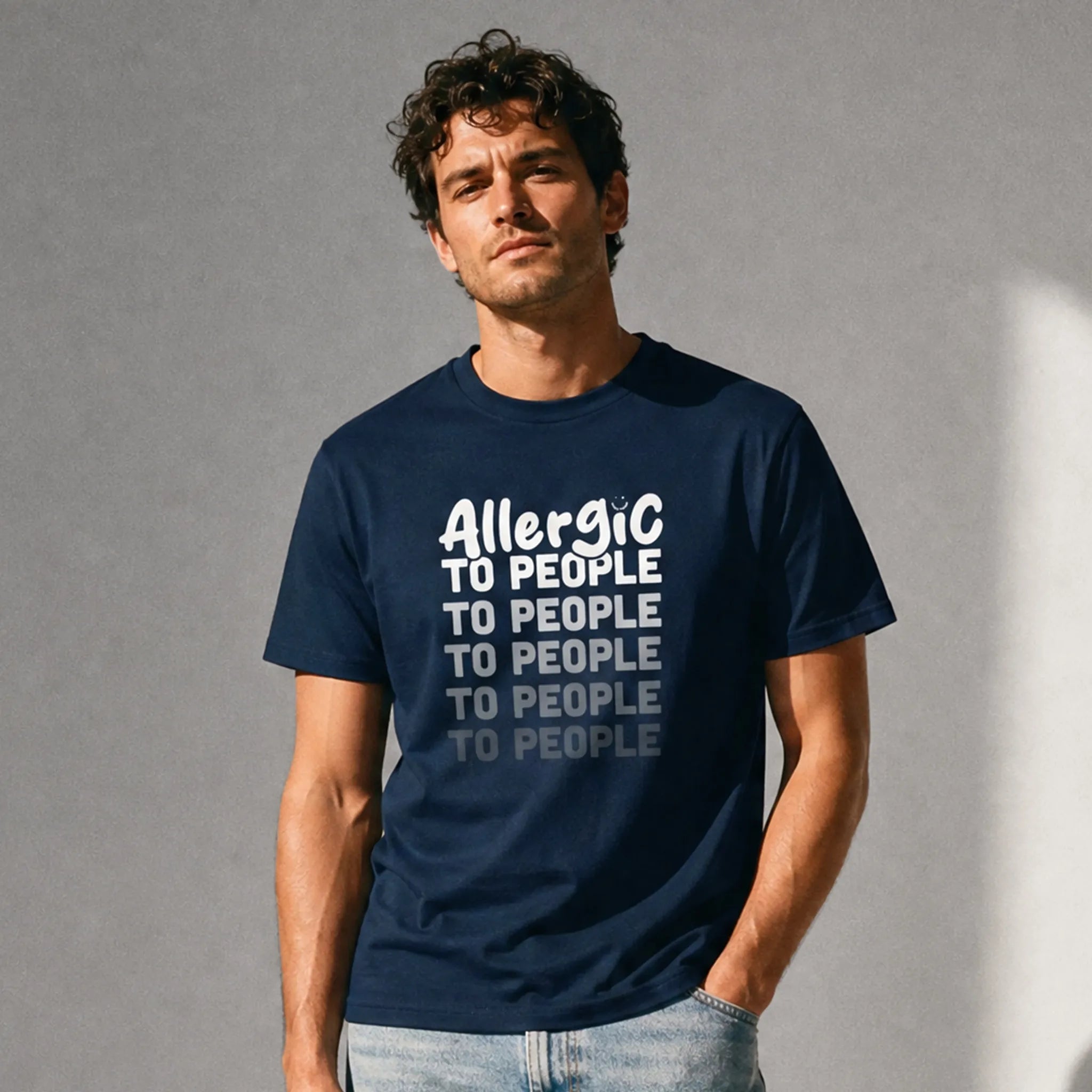 Allergic to people | T-shirt