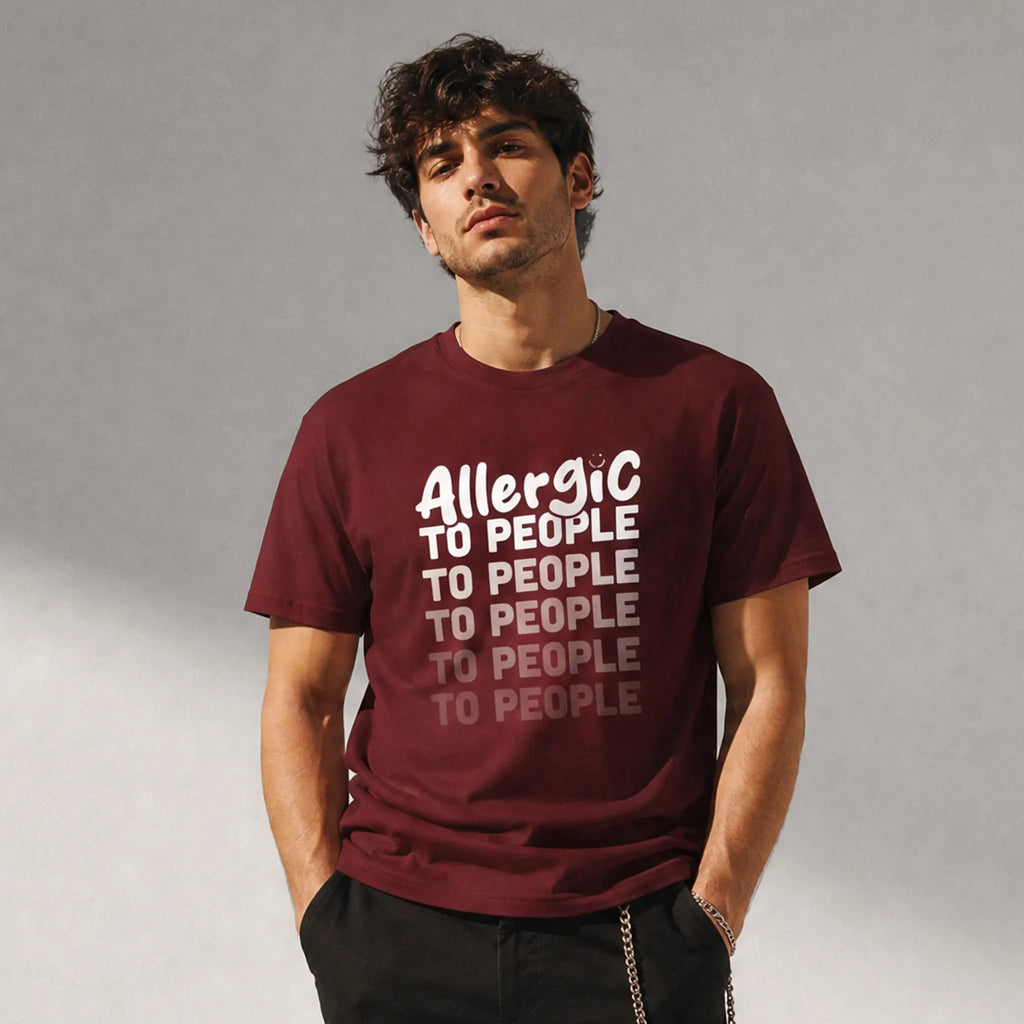 Allergic to people | T-shirt