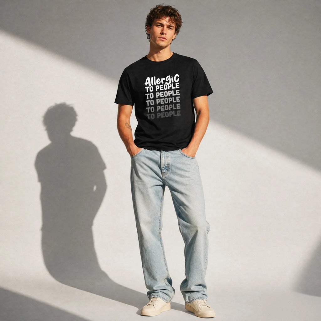 Allergic to people | T-shirt