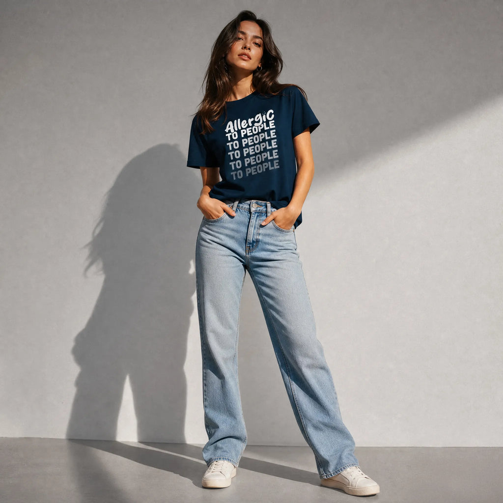Allergic to people | T-shirt