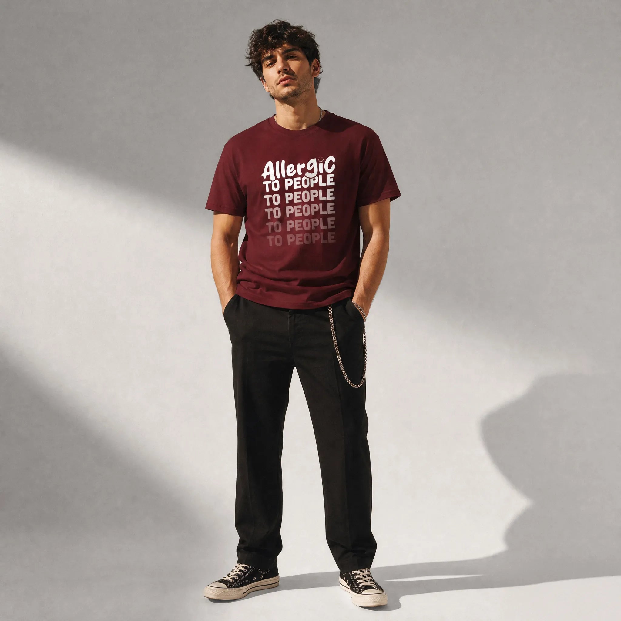 Allergic to people | T-shirt