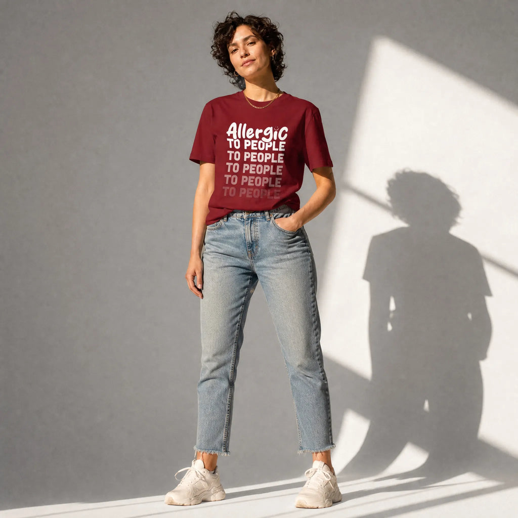 Allergic to people | T-shirt
