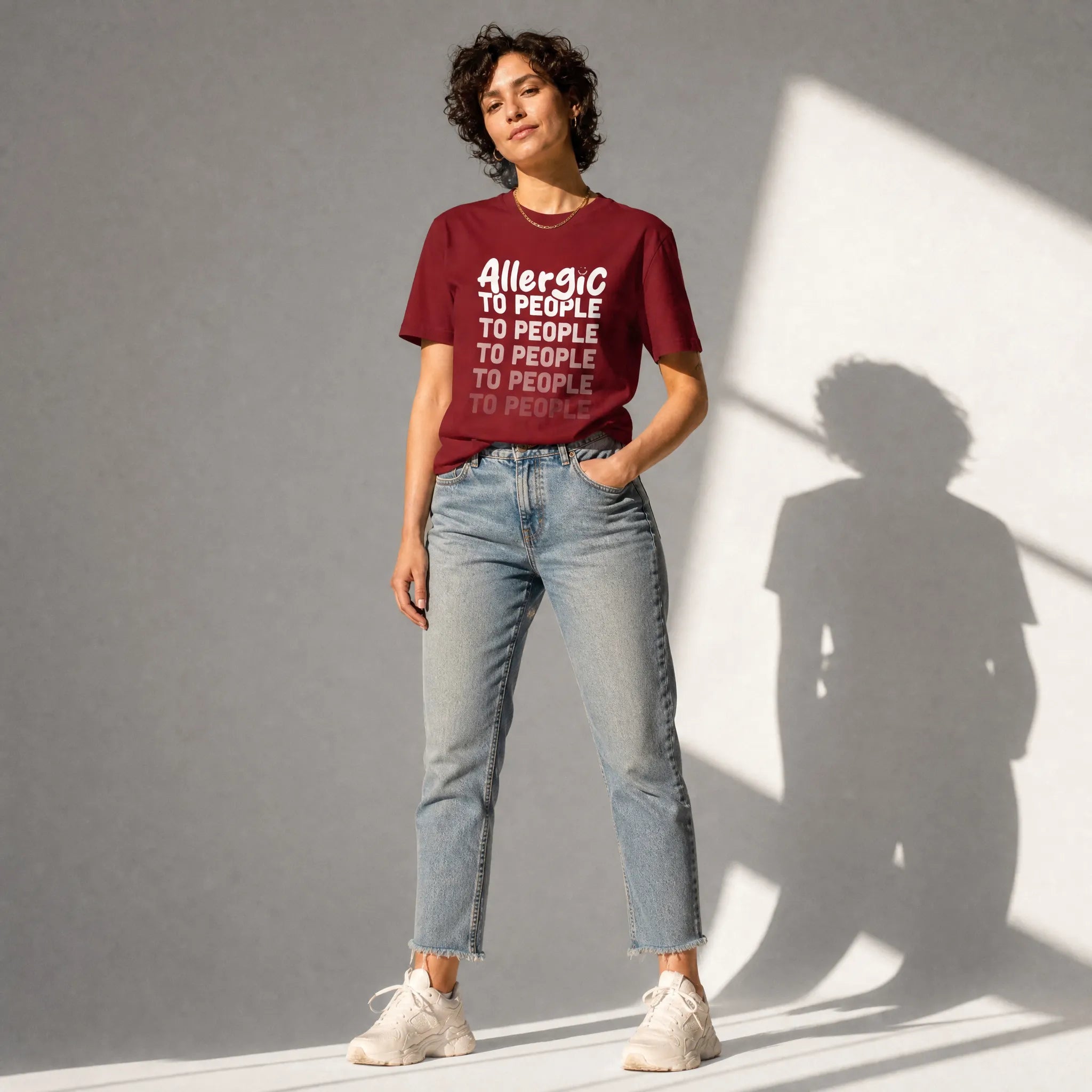 Allergic to people | T-shirt