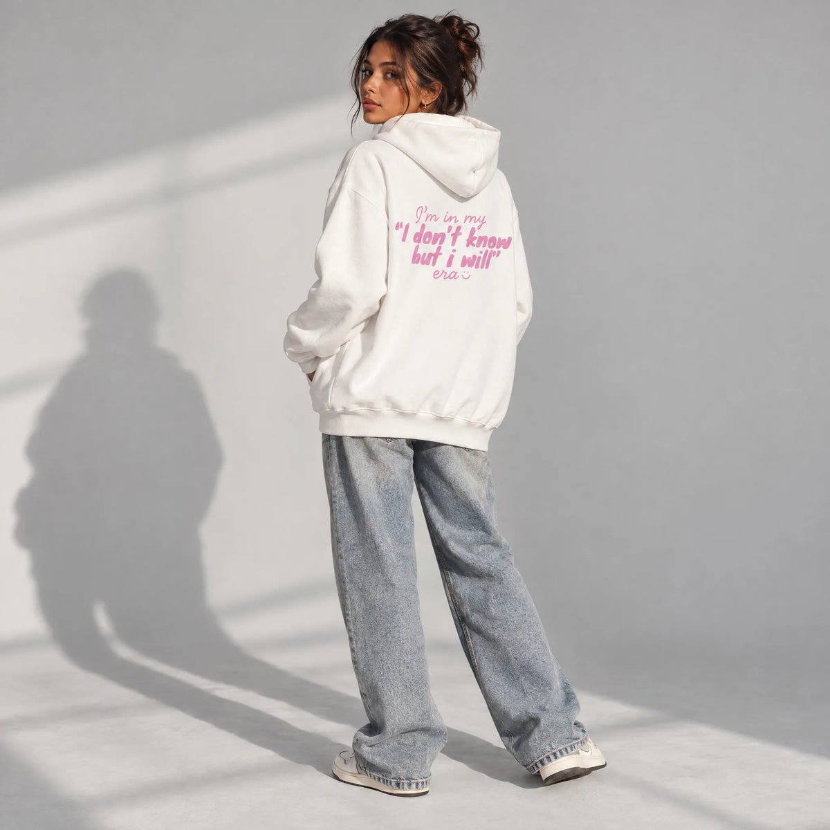 UNISEX OVERSIZE HOODIE I DON’T KNOW BUT I WILL ERA