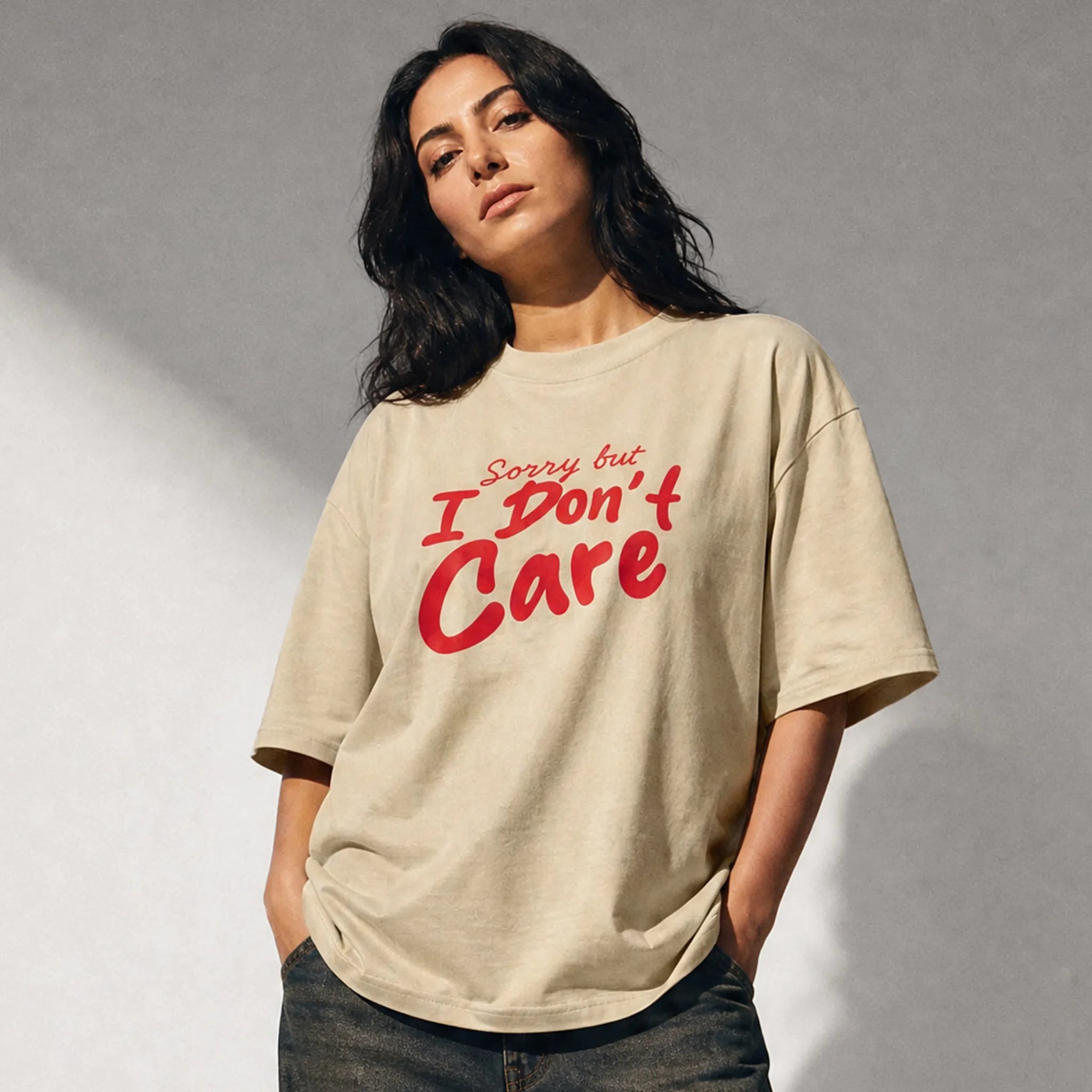 Sorry but i don't care | Oversize T-shirt