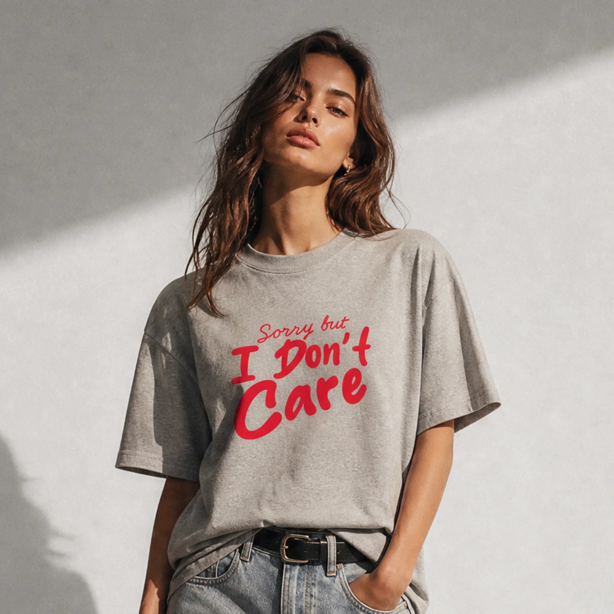 Sorry but i don't care | Oversize T-shirt