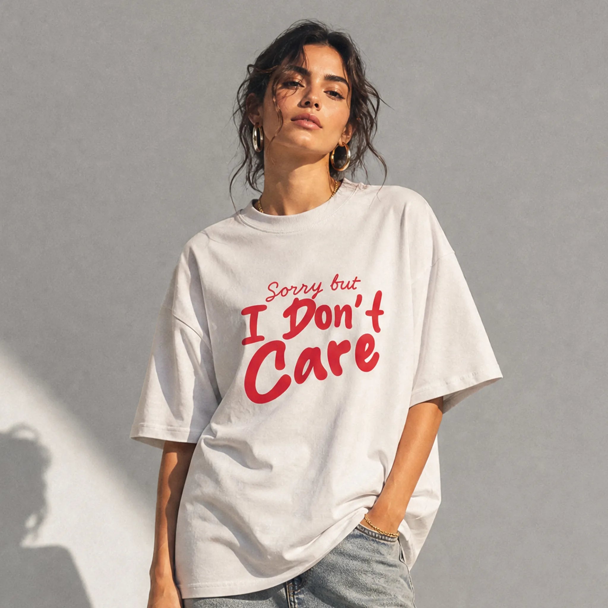 Sorry but i don't care | Oversize T-shirt