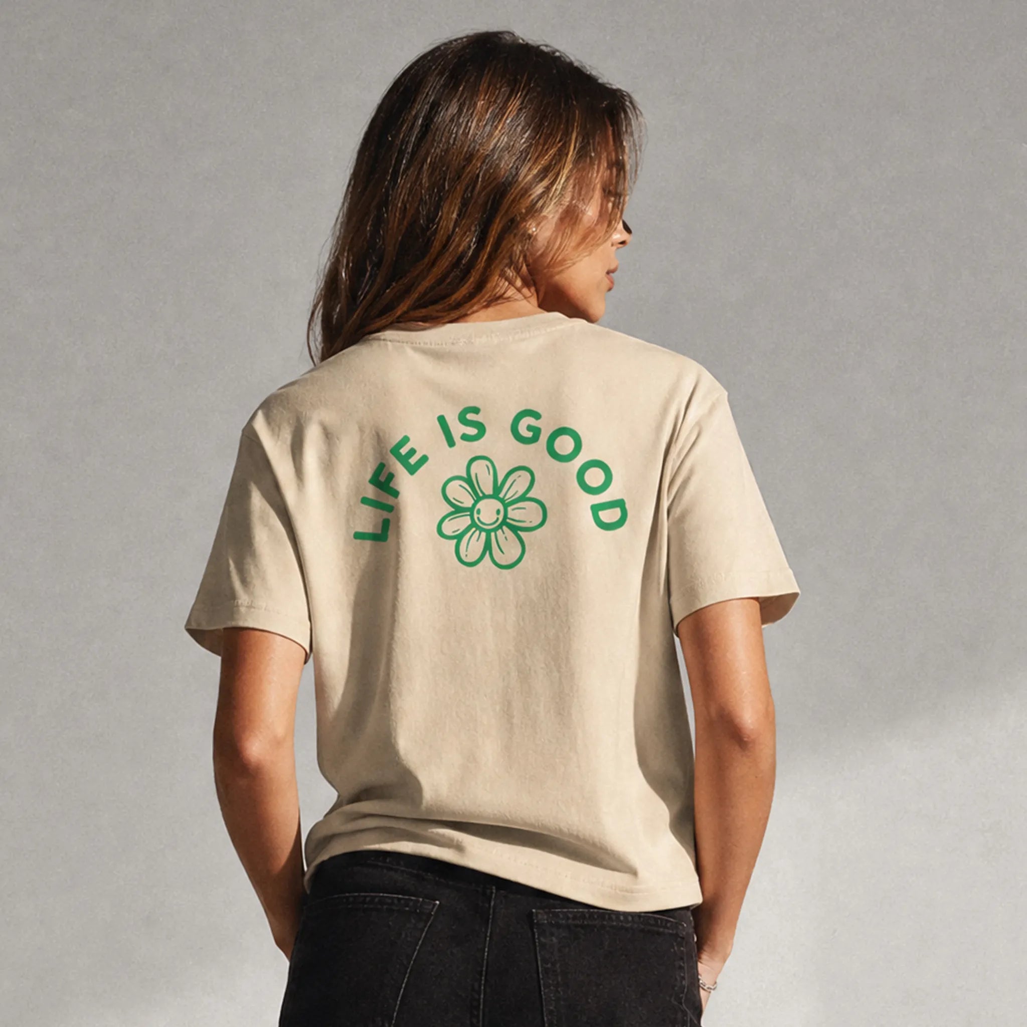 UNISEX T-SHIRT LIFE IS GOOD