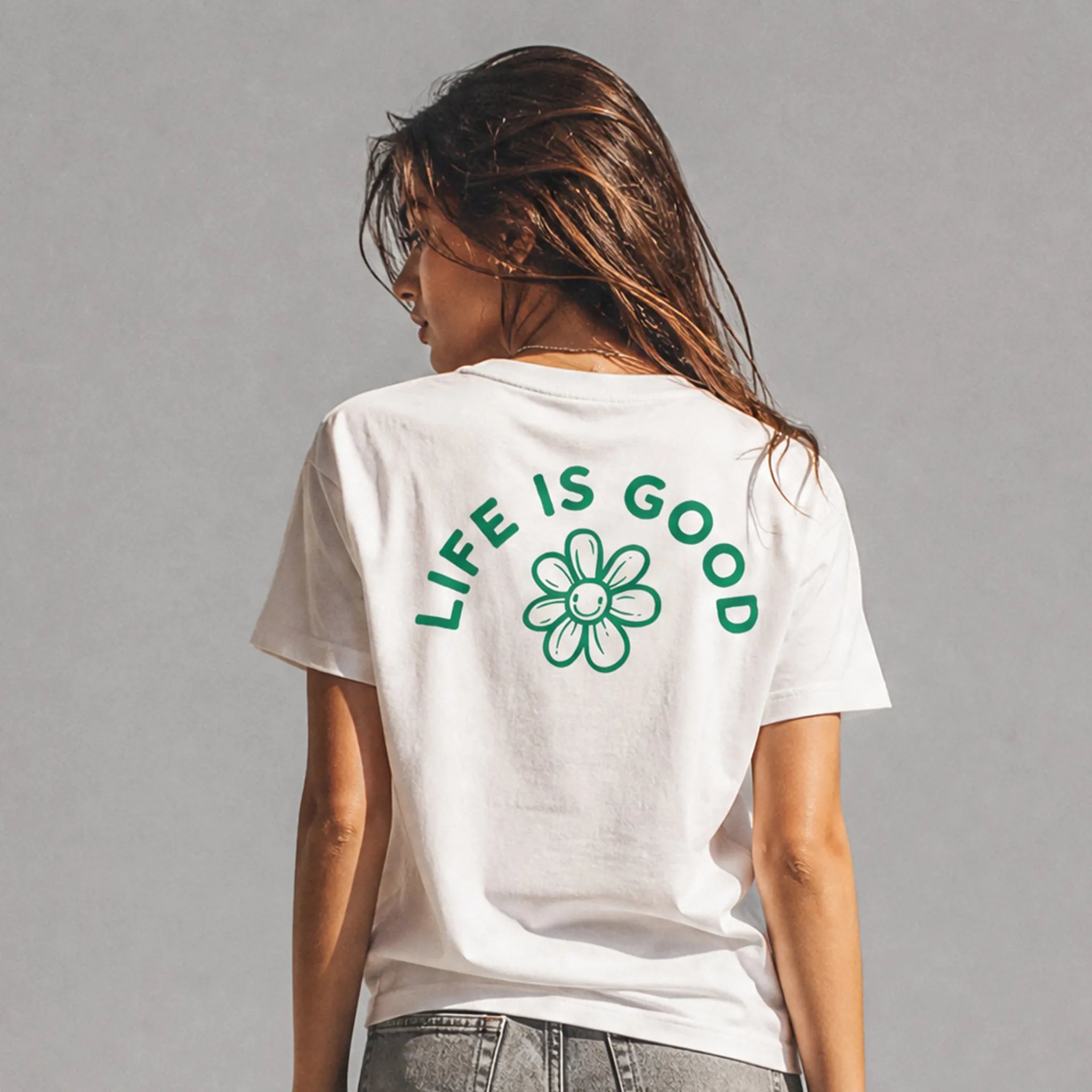 UNISEX T-SHIRT LIFE IS GOOD