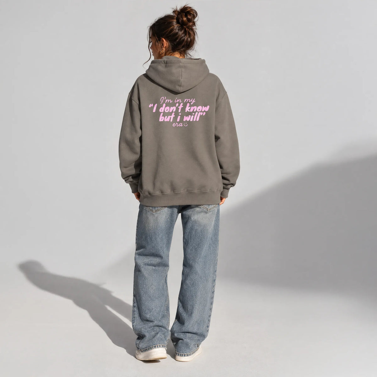 UNISEX OVERSIZE HOODIE I DON’T KNOW BUT I WILL ERA